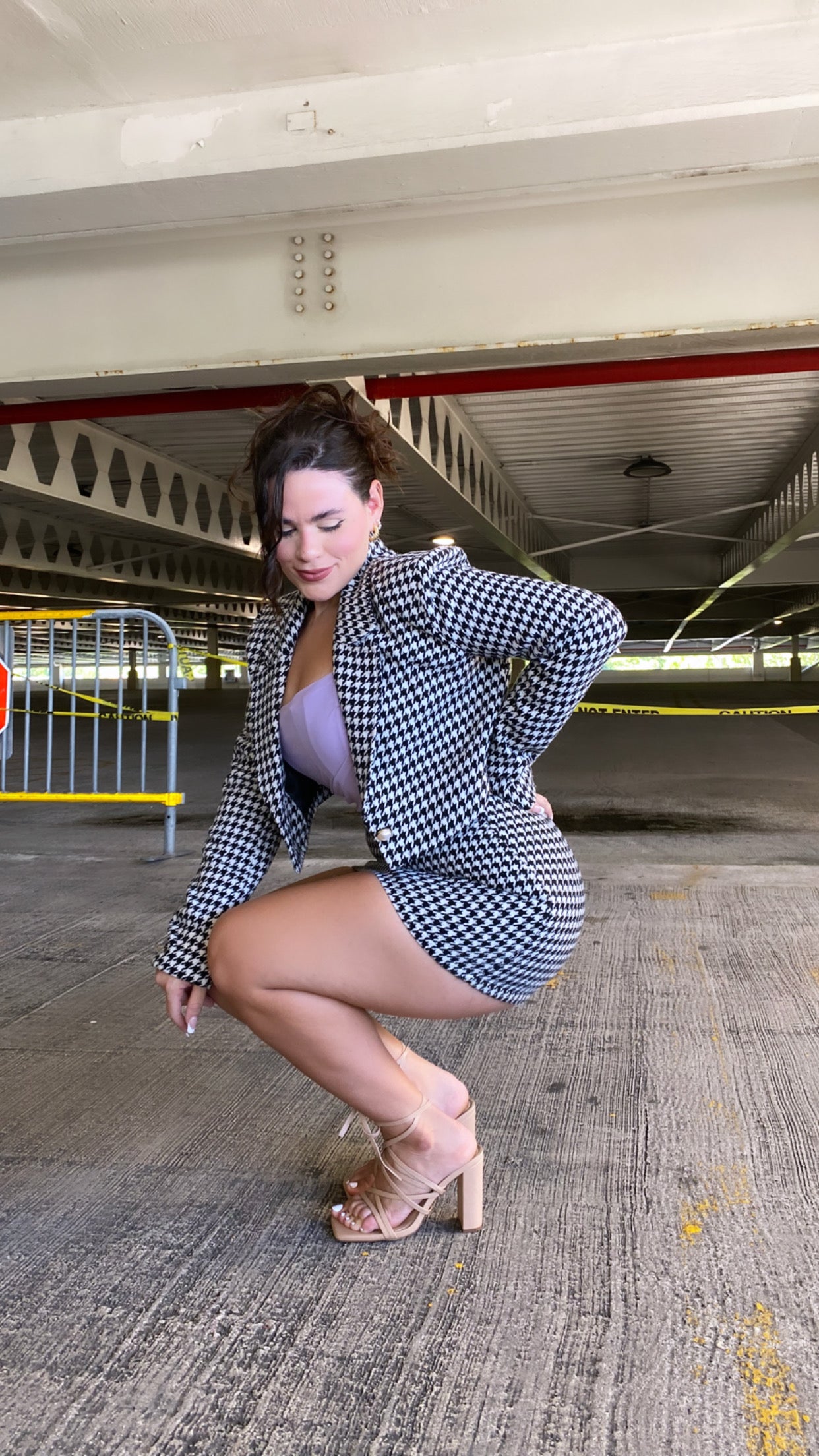 Crop Jacket Tweed Retro dressbymel